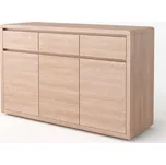 Buková komoda LOUISIANA ESTER z masivu Barevné provedení: Eben