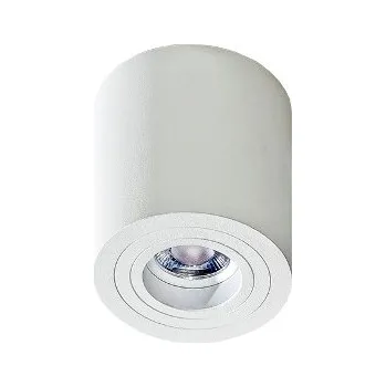 Stropní bodové přisazené svítidlo Azzardo Brant white AZ2818 GU10 1x50W IP20 9cm bílé