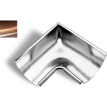 okap Žlabový roh vnitřní 330 mm / měď 10ks/bal