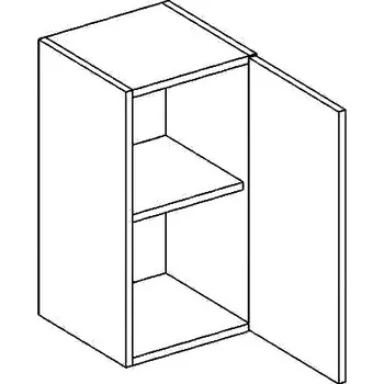 Komoda W40P horní skříňka jednodvéřová ANGEL