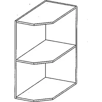 Komoda DPO dolní otevřený roh CHAMONIX II pravý