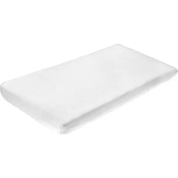 Prostěradlo Sensillo Prostěradlo froté 120x60 cm nepromokavé bílé