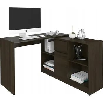 Psací stůl MBN Počítačový stůl s komodou MODERN N14 120 cm - Wenge