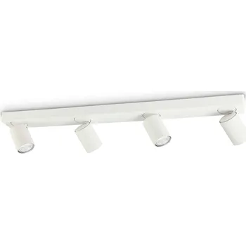 Stropní bodové svítidlo Ideal Lux Rudy PL4 Bianco 229089 GU10 4x35W IP20 75cm bílé