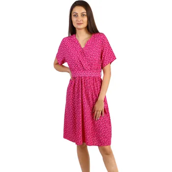 Dámské šaty Glara Květinové dámské šaty nad kolena 884216