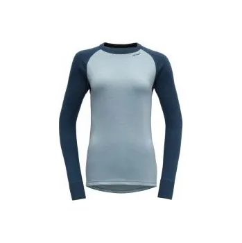Devold Expedition Merino 235 Shirt Wmn flood/cameo L; Modrá triko + DÁREK DLE VÝBĚRU!