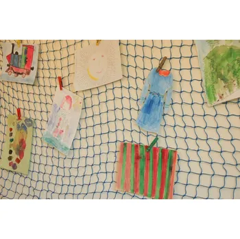 dekorační síť Dekorační síť, oko 5cm, modrá, 2 x 3m, 2 mm PP, 50 mm, Modrá, Dekorační sítě, Skladem