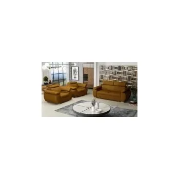 Sedací souprava FALCO Sedací souprava Brooklyn 3+1+1 žlutá