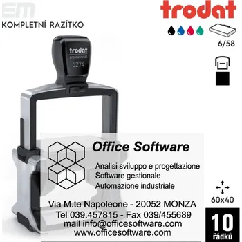 Razítko Trodat 5274 [60x40mm] - kompletní razítko
