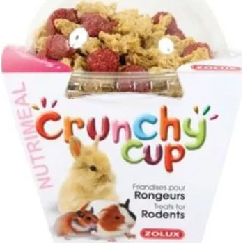 Krmivo pro ptáka ZOLUX Crunchy Cup mrkev a řepa 130g