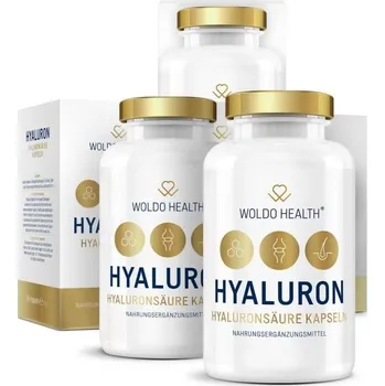 WoldoHealth® Hyaluronová kyselina 3x90 kapslí AKCE