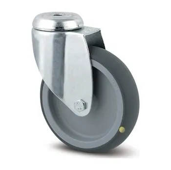 Pojezdové kolečko Agila TENTE Kolečko antistatické 125mm, otočné, otvor pro čep, 2470YGO125P30-13