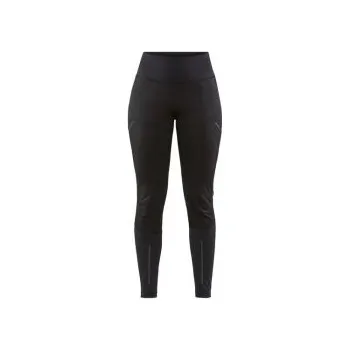 Dámské legíny CRAFT ADV Essence Wind Tights W černá 1909631-999000 L; Černá spodky + DÁREK DLE VÝBĚRU!