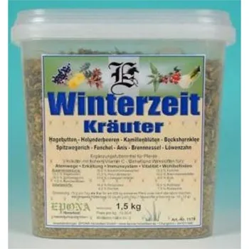 Krmivo pro koně EPONA Winterzeit Kräuter - zimní byliny 1kg