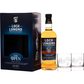 Whisky Loch Lomond The Open 46% 0,7l + 2x sklo