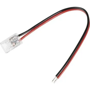 LED páska Optonica Konektor zasouvací pro LED pásky o šířce 8mm s vodičem
