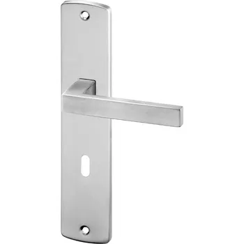 Dveřní kování AC-T Servis ACT dveřní kování KOLN HR RE (nerez) Provedení: PZ (klika/klika, zámek FAB), Rozteč: 90 mm