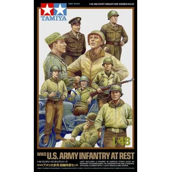 Plastikový model US Army Infantry at Rest (Tamiya 1:48)