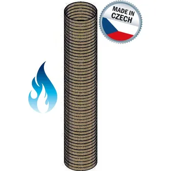 Komín Ohebná flexibilní vložka Ø 130 mm (plyn)