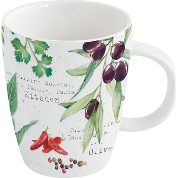 Easy Life, Itálie Easy Life - Porcelánový hrnek Home & Kitchen v dárkové krabičce - 350 ml Barva: jako na obrázku