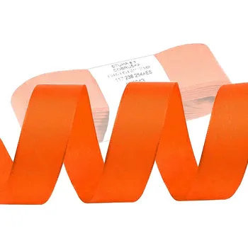 Stuha a.s. Taftová stuha, oranžová, šíře 25 mm