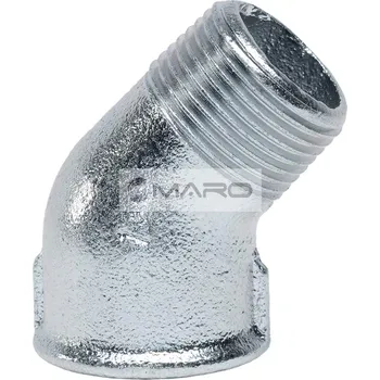 Instalatérský materiál GEBO Koleno pozinkované 45° č.121 FM 5/4", 121-7V