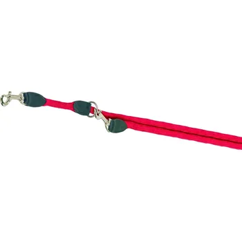 Vodítko pro psa Nobby FUN Royal červené lanové vodítko nastavitelné 200cm / 13mm