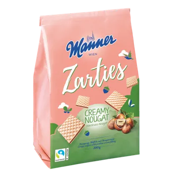 Cukrovinka Manner Zarties Creamy Nougat 200g
