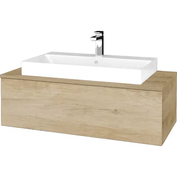 Koupelnový nábytek Dřevojas koupelnová skříňka MODULE SZZ1 100(umyvadlo Glance) Barevné provedení: D15 Nebraska