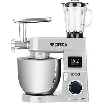 Kuchyňský robot ECG FORZA 7800 Ultimo Argento - kuchyňský robot