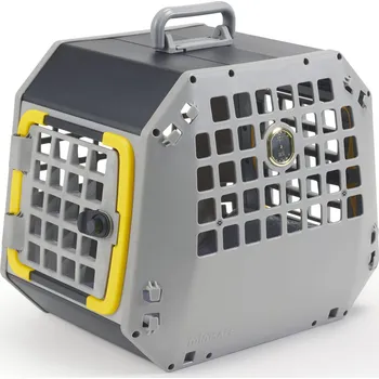 přepravka pro zvíře Kleinmetall CARE² L přepravní box, 44 x 48 x 41 cm Barva: Šedá