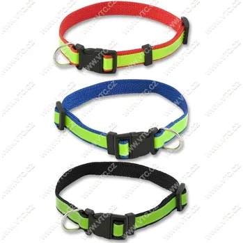 Reflexní obojek pro psy - černý