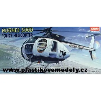 Plastikový model Hughes 500D Police (Academy 1:48)