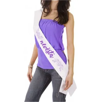 Svatební dekorace Rozlučková šerpa nevěsta