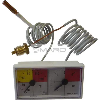 Měřič tělesných funkcí Rojek Náhradní díl Tlakoměr 0-4 bary (sdružený), 6336002100000