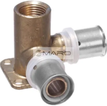 Fitinka Deltatop Nástěnka lisovací rohová 16 x 2 x 1/2", 725160