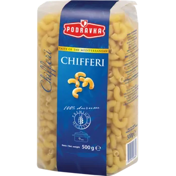 Podravka d.o.o. Těstoviny chifferi (kolena) 500 g