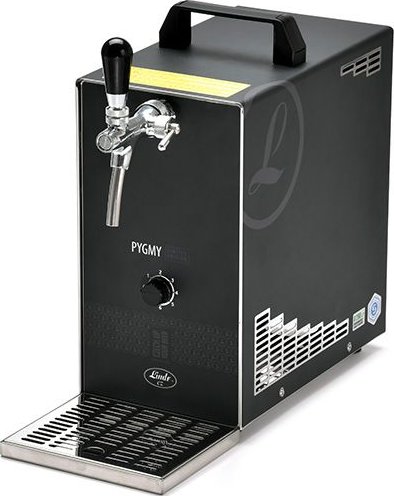 Výčepní zařízení PYGMY 25/K LIMITED EDITION BLACK (chlazení na pivo a nápoje LINDR)