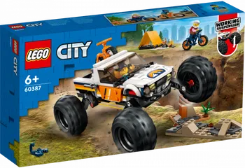 Stavebnice LEGO LEGO City 60387 Dobrodružství s teréňákem 4x4