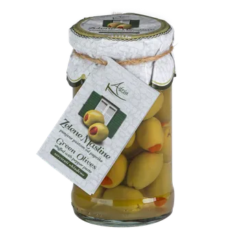 oliva Chorvatské olivy s paprikou 300g Adria