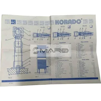 Radiátor Korado Uchycení boční prostorové KL 35 / 35, chrom, Z-U165