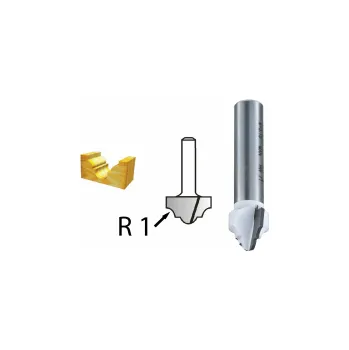 Příslušenství k frézce Makita D-48234 Profilová fréza stopka 12 mm,31,8x19x57 mm