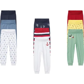 Chlapecké kalhoty lupilu® Dětské kalhoty "Jogger" s BIO bavlnou, 3 kusy