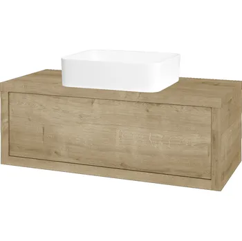 Koupelnový nábytek DŘEVOJAS koupelnová skříň STORM SZZ 100 (umyvadlo Joy) Barevné provedení: L03 Antracit vysoký lesk + doprava zdarma + při platbě převodem sleva