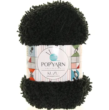 Příze Popyarn Kuzu černá B13