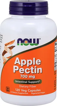 Přírodní produkt Now Foods Apple Pectin 700 mg 120 cps.