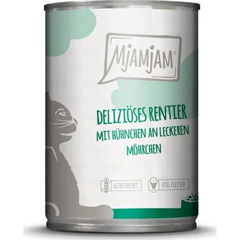 Krmivo pro kočku MjAMjAM delikátní sobí maso s kuřetem 6x400g