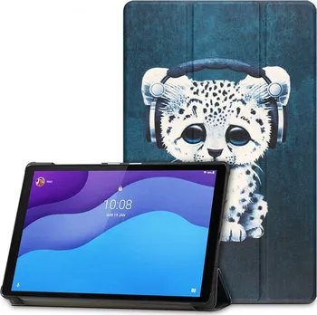 Pouzdro na tablet Tech Protect Smartcase pro Lenovo Tab M10 10,1" 2nd Gen Sad Cat
