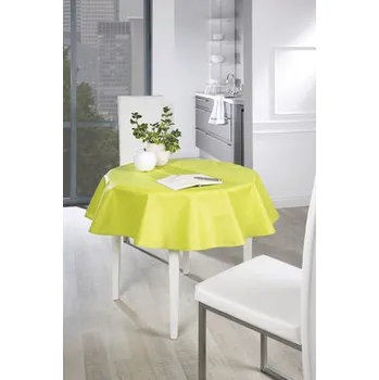 ubrus Ubrus na stůl PEYER SYNTEX kulatý jablkově zelený 140 cm