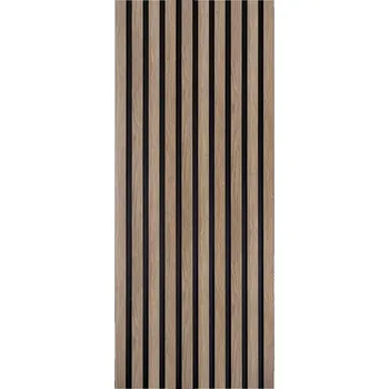 Podlahová lišta Dekorační lamela dekor šedý dub L0203T, 200 x 1,2 x 12,1 cm, Mardom Lamelli